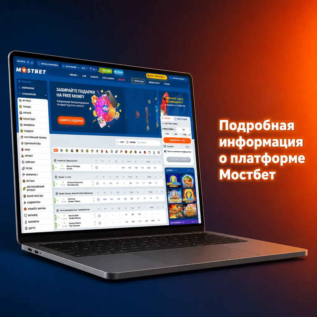 Мостбет: платформа для ставок на спорт и казино в Кыргызстане с мобильным приложением и защитой данных SSL