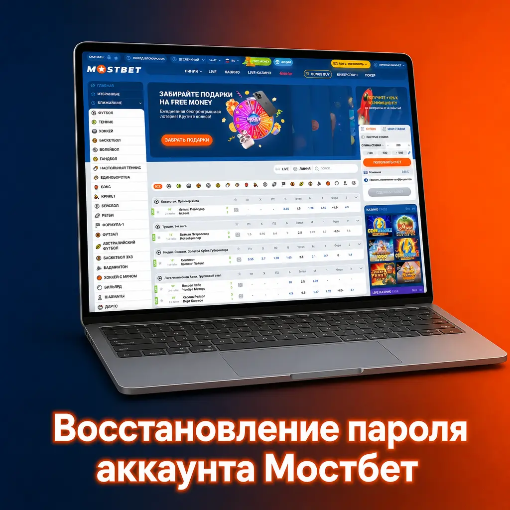 Восстановление пароля аккаунта Мостбет через телефон, email или соцсети — пошаговая инструкция для входа